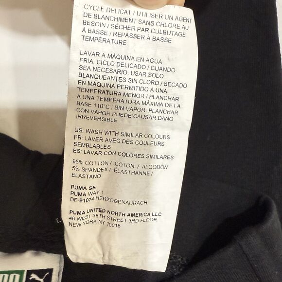 Puma Toddler Girl Black Active Pants Size 2T - Picture 8 of 10